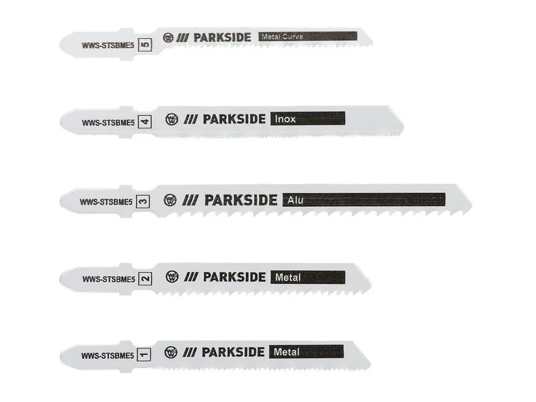 PARKSIDE® Set de lames de scie sauteuse PSTZ 3 A1