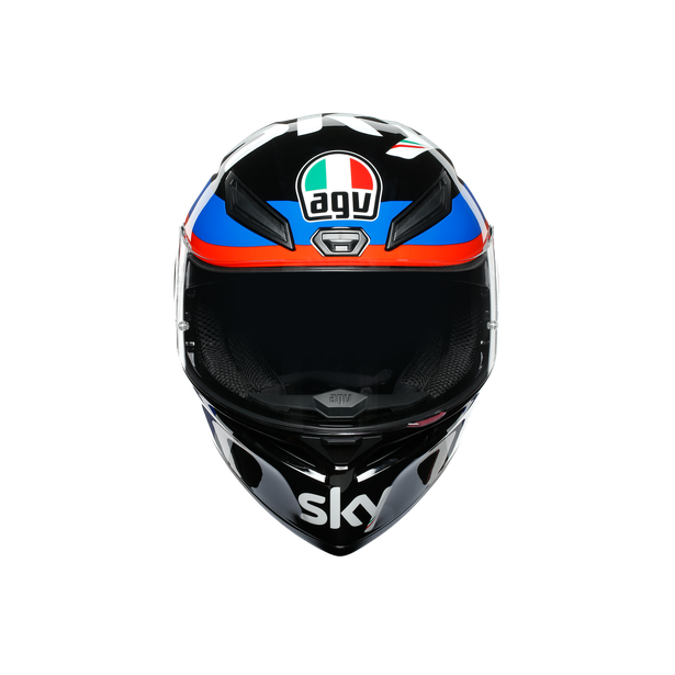 K1 REPLICA ECE DOT - VR46 SKY RACING TEAM BLACK/RED