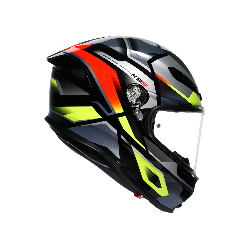 K6 S E2206 - ERAZER BLACK/RED/YELLOW FLUO