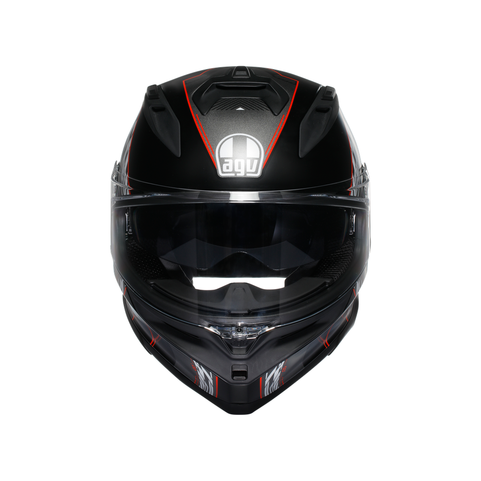 K7 AGV E2206 MPLK - KYBER MATT BLACK/RED