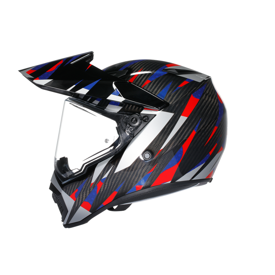 AX9 AGV E2206 MPLK - STEPPA CARBON/RED/BLUE