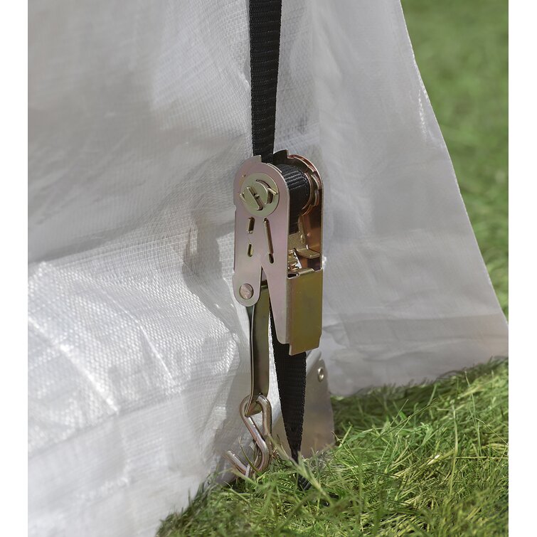 1.8m W x 2.4m D Greenhouse