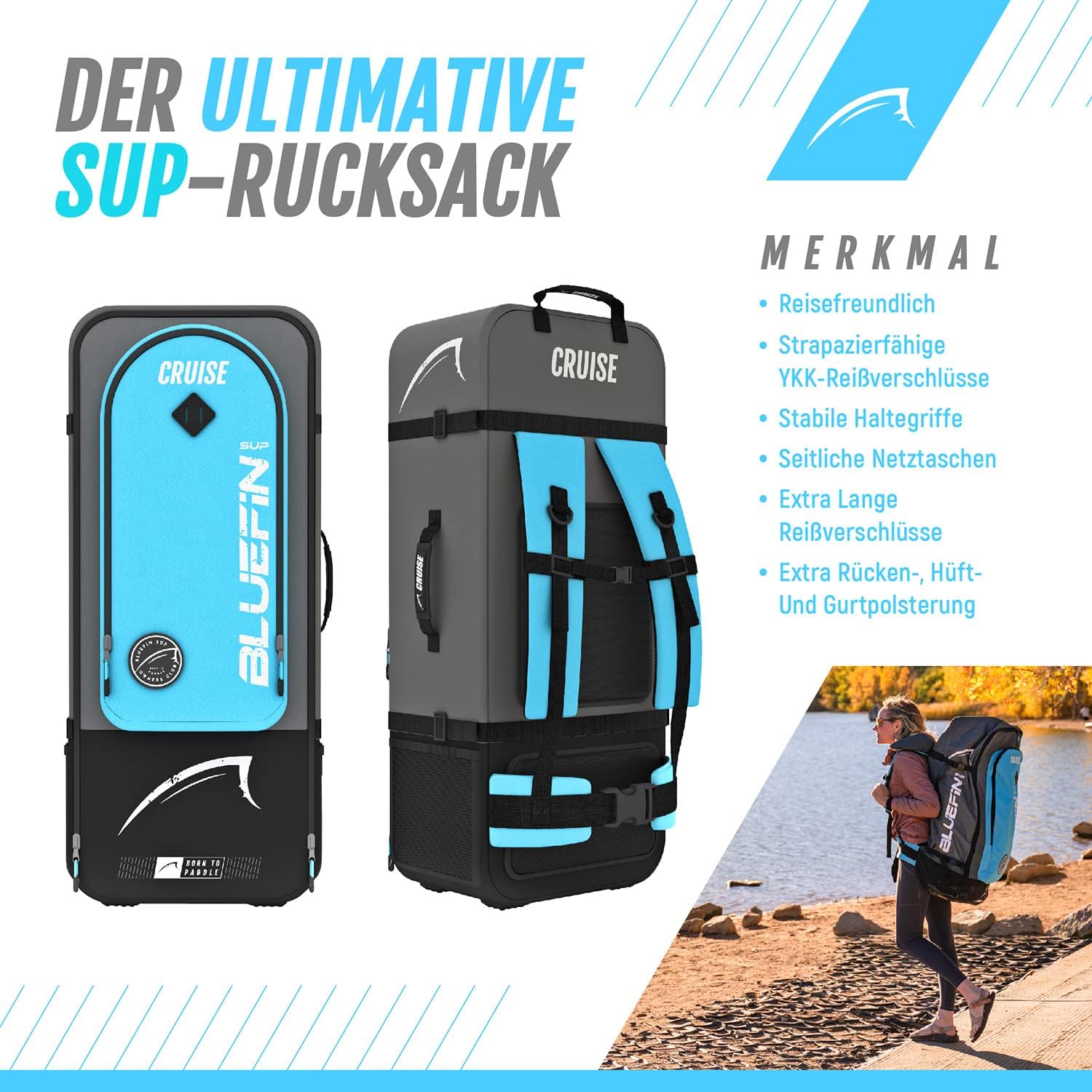 Bluefin Cruise SUP Board Set