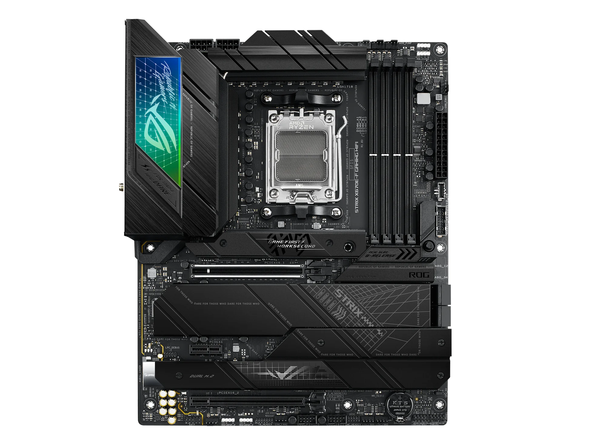 ASUS ROG STRIX X670E-F GAMING WIFI (ATX. X670E. AM5) - Bundkort