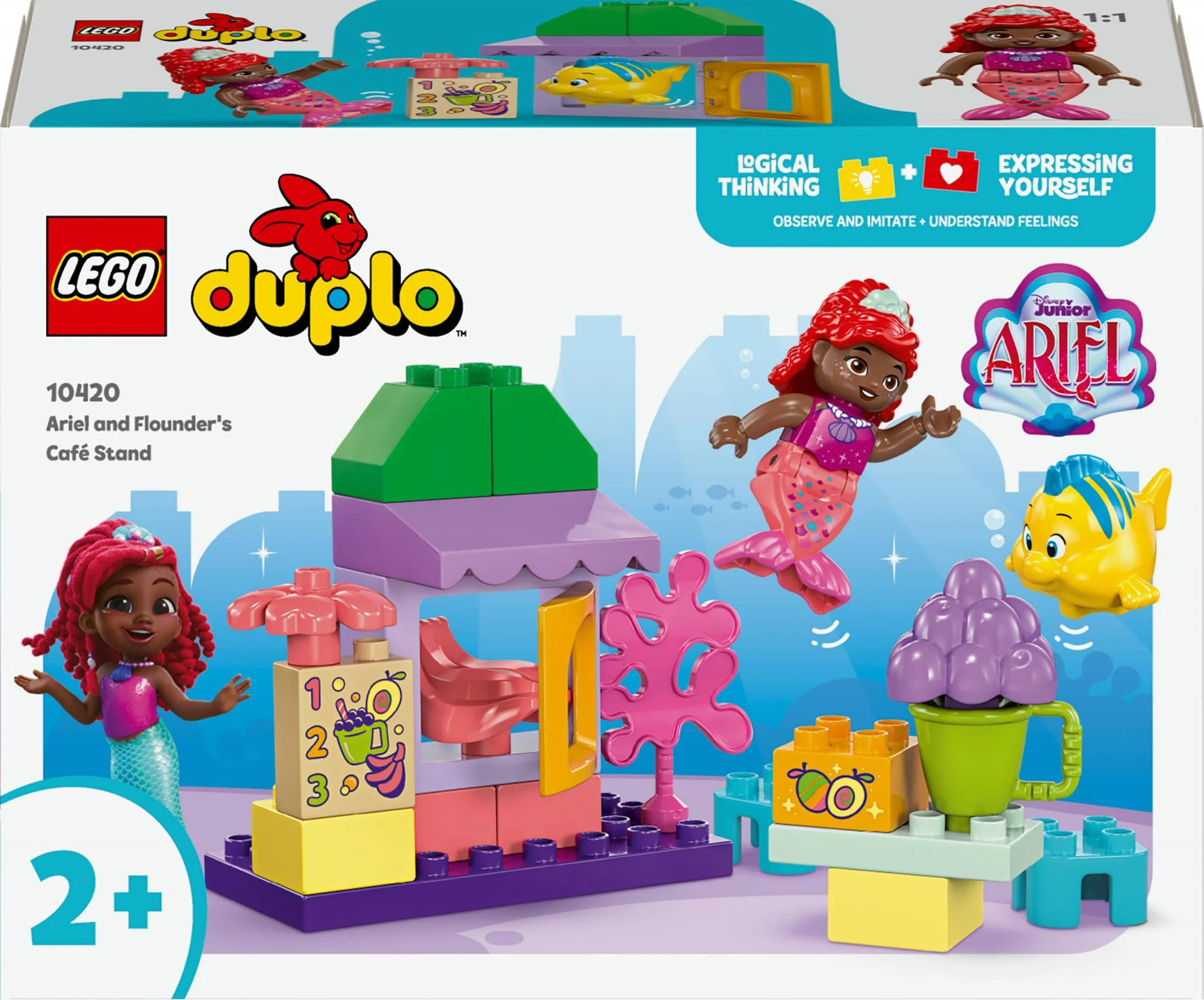 LEGO 10420 DUPLO Disney Ariel and Flounder's Café Kiosk