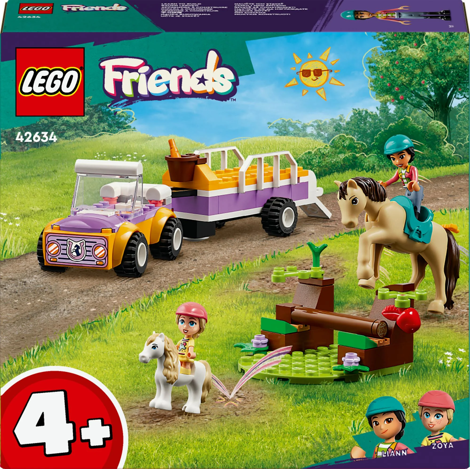LEGO 42634 Friends Horse and Pony Trailer