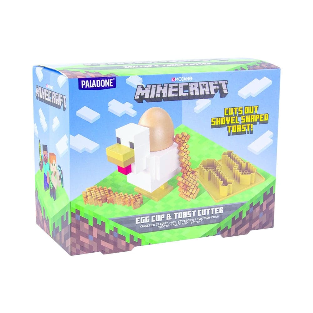 Hühnereierbecher und Toastschneider