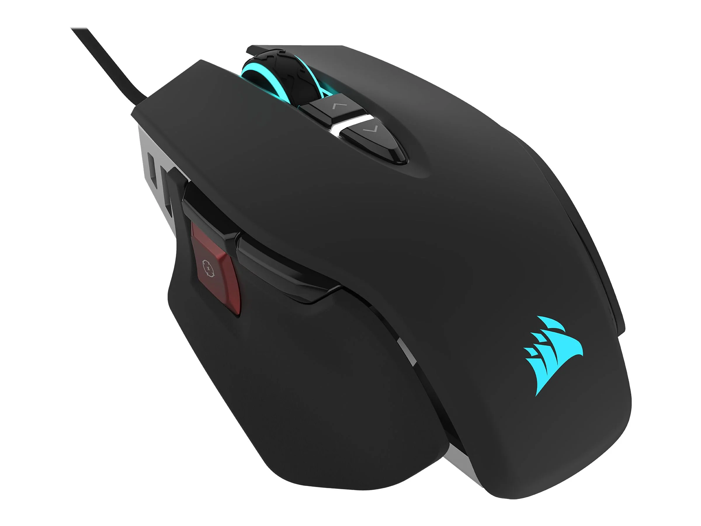 CORSAIR Gaming M65 RGB ELITE Optisches Kabel Schwarz