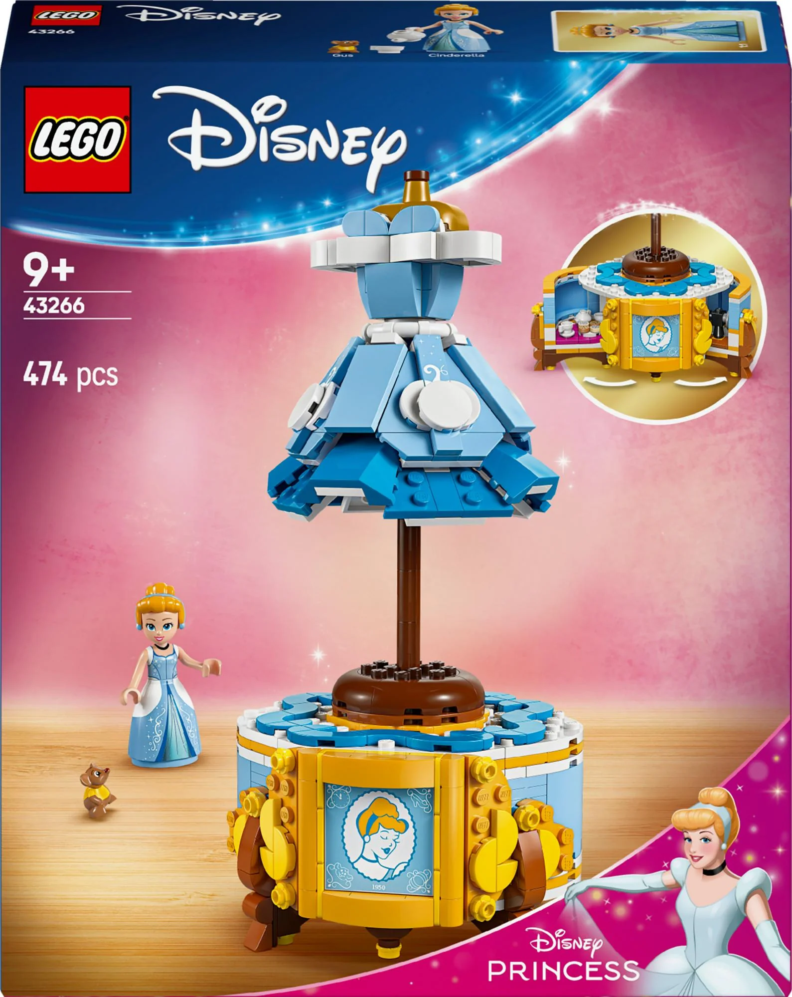 LEGO 43266 Disney Princess Cinderella's Dress