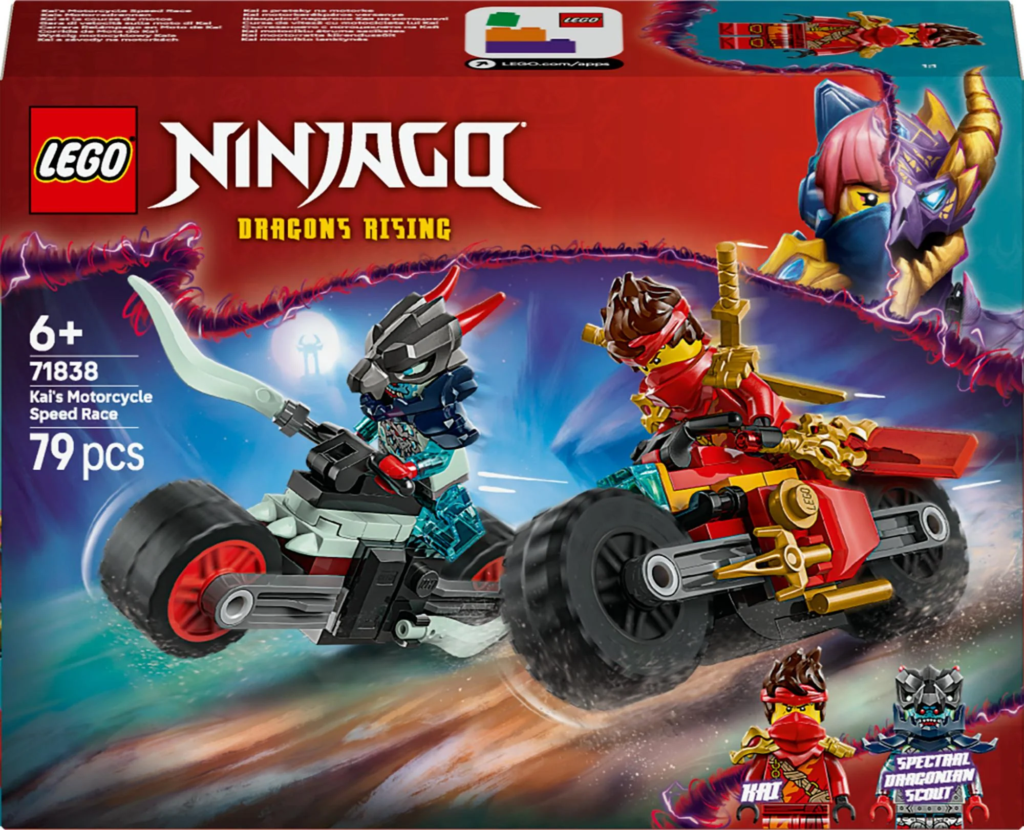 LEGO NINJAGO – Kai's Motorcykelvæddeløb