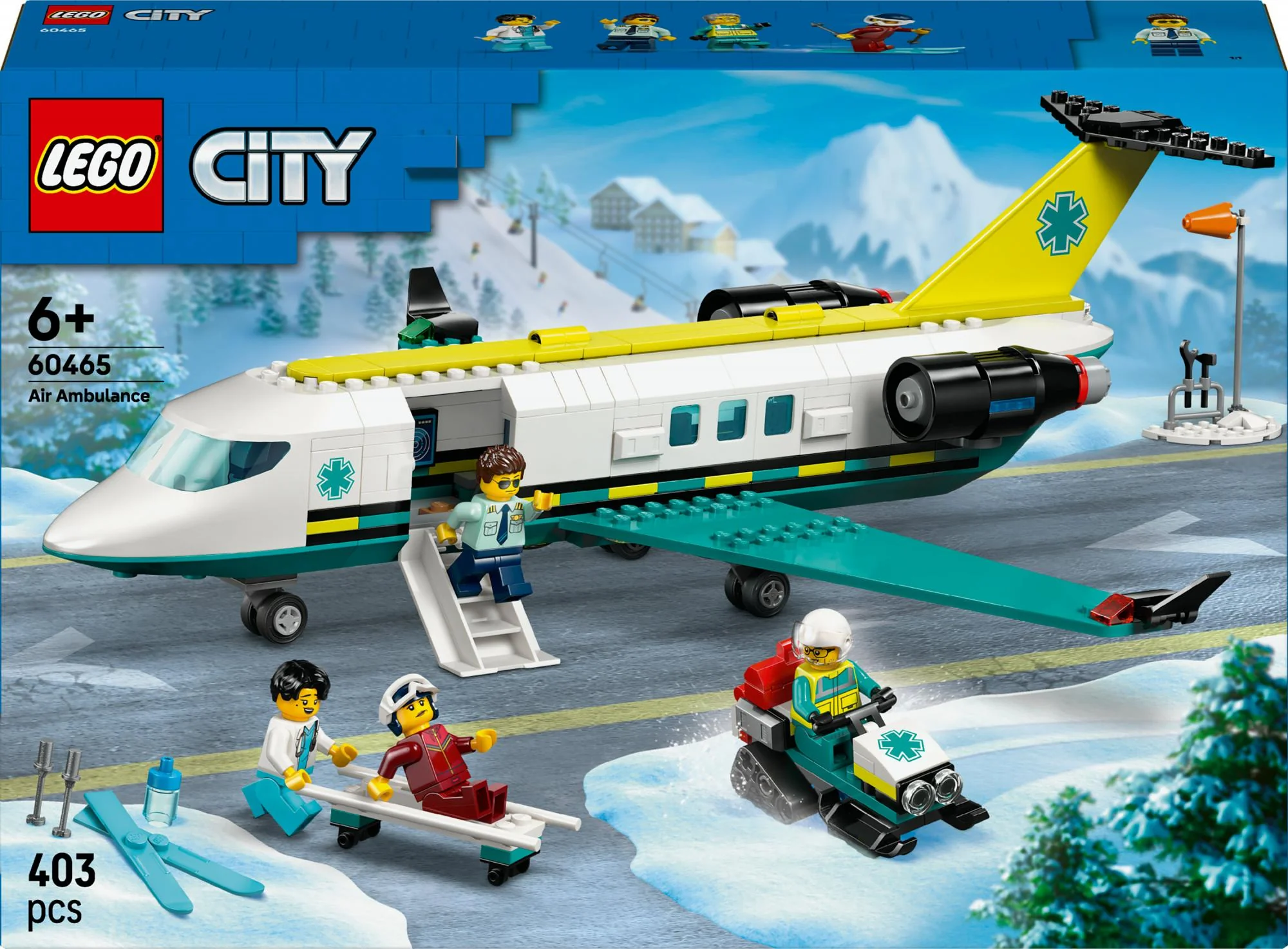 LEGO 60465 City Emergency Rescue Plane