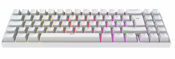 Havit KB496L Weiß 65 % Gaming-Tastatur RGB-Licht
