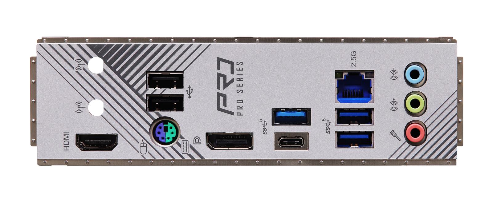 ASRock B760M PRO RS DDR4 - Bundkort