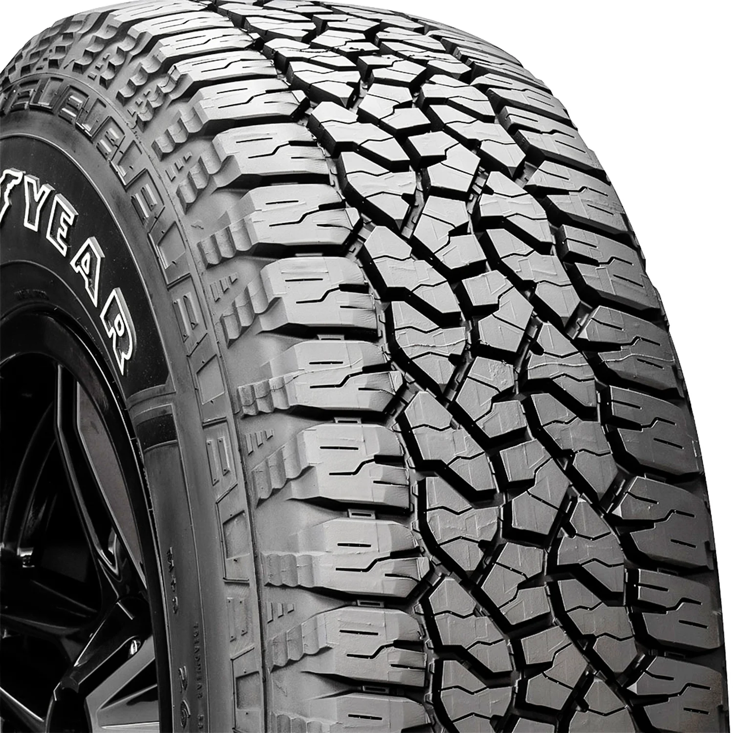 Set of 4 (FOUR) Goodyear Wrangler Workhorse AT 255/70R17 112T A/T All Terrain Tires Fits: 2014-23 Chevrolet Silverado 1500 WT, 2014-21 GMC Sierra 1500 SLE
