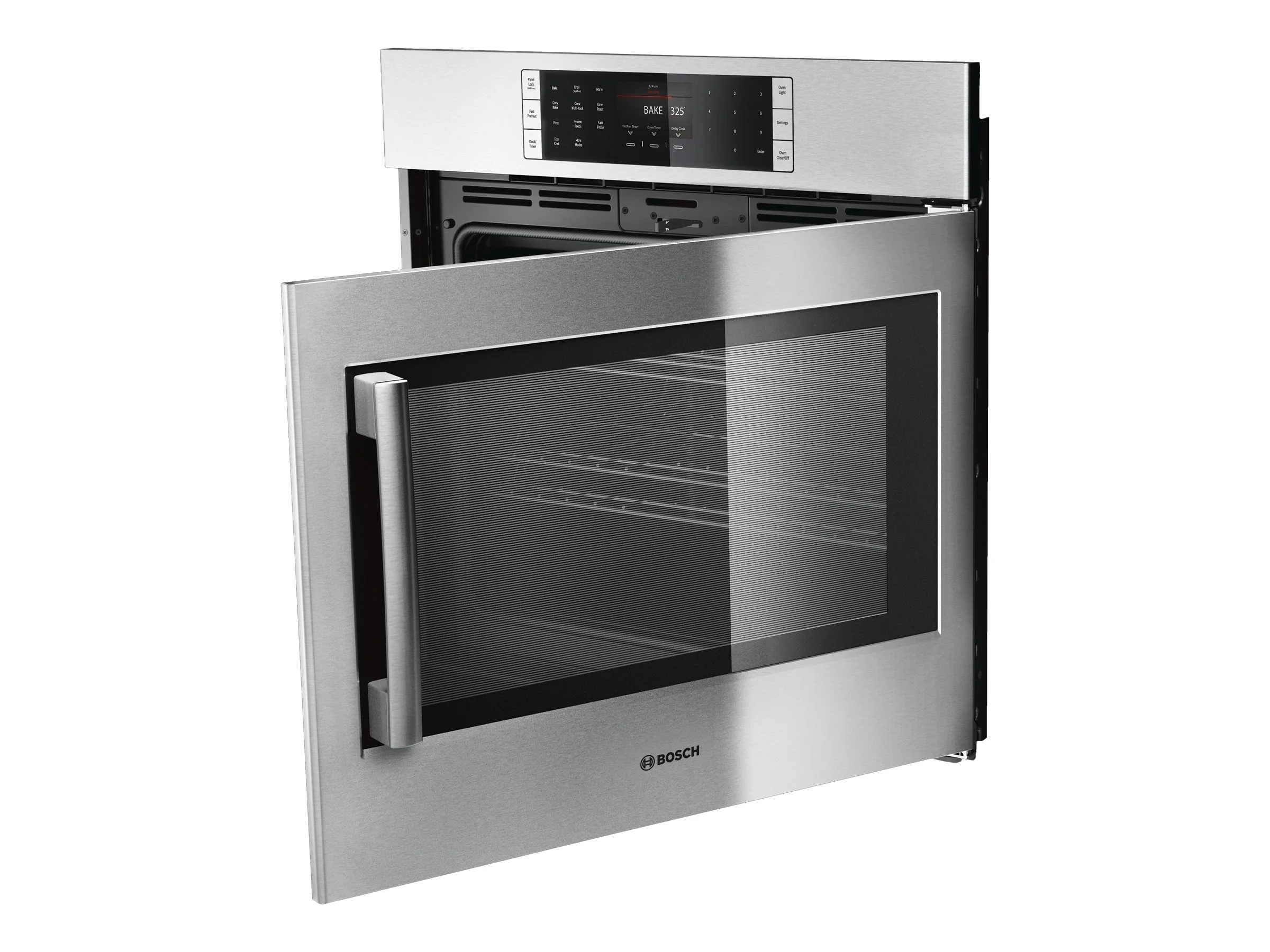 Bosch Benchmark Series HBLP451RUC - Oven - built-in - niche - width: 28.5 in - depth: 23.5 in - height: 27 in - with self-cleaning - stainless steel