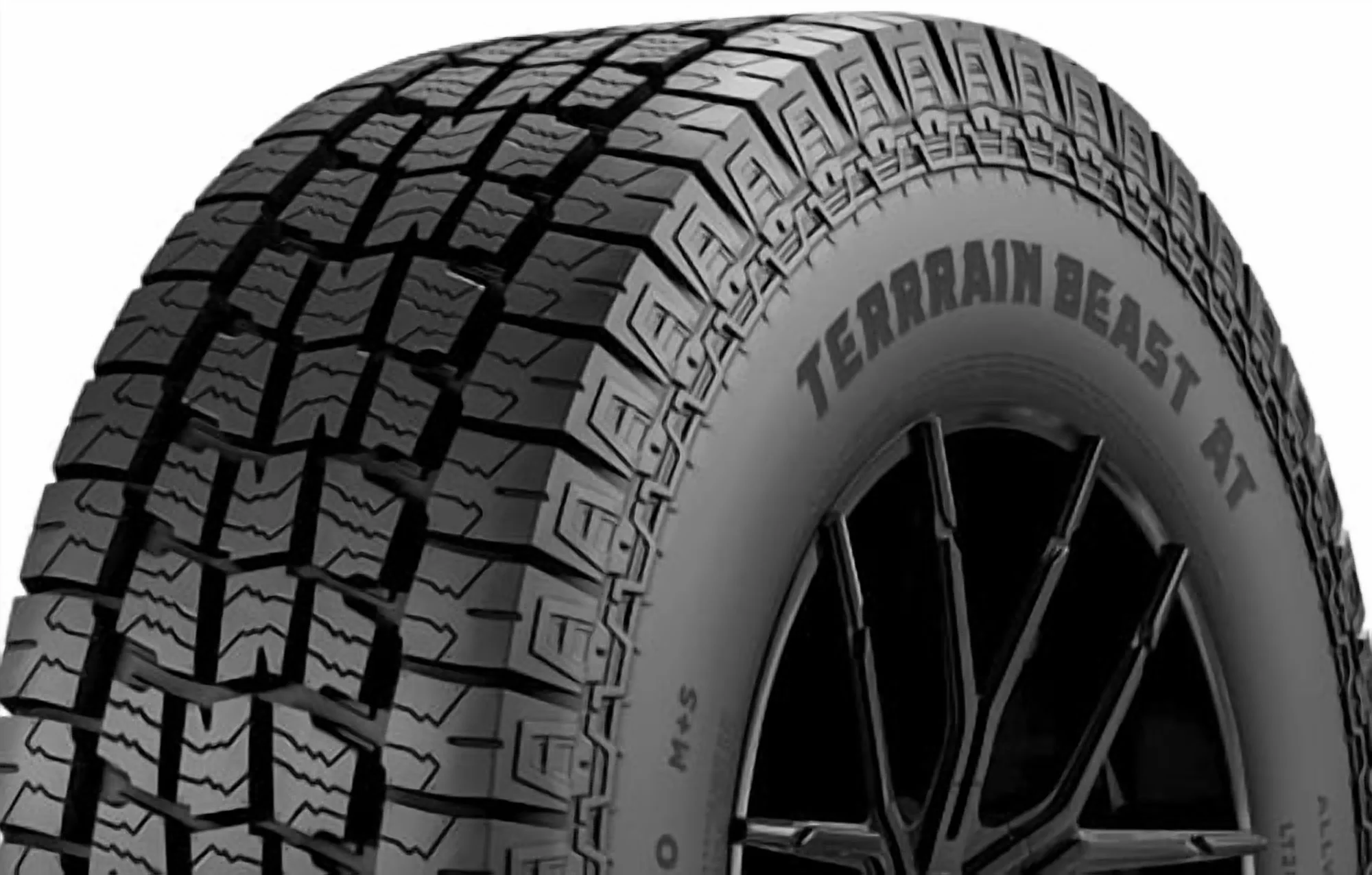 2 Lexani Terrain Beast AT LT285/70R17 121/118Q All Terrain 50K Warranty 10 PLY LXSTAT1770020 / 285/70/17 / 2857017